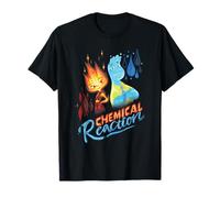Disney and Pixar’s Elemental Chemical Reaction Ember & Wade T-Shirt