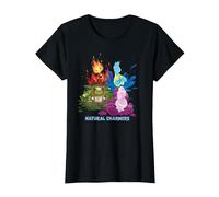 Disney and Pixar’s Elemental Natural Charmers T-Shirt, Women, Black, Medium