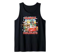 Disney and Pixar's Cars Happy Holidays Christmas Pals Tank Top