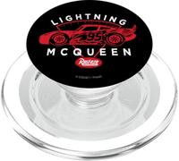Disney and Pixar's Cars Lightning McQueen Rust-Eze Logo PopSockets PopGrip for MagSafe