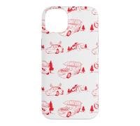 Disney and Pixar's Cars Radiator Springs Christmas Pattern Case for iPhone 14 Plus