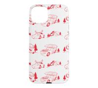 Disney and Pixar's Cars Radiator Springs Christmas Pattern Case for iPhone 15 Plus