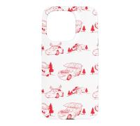 Disney and Pixar's Cars Radiator Springs Christmas Pattern Case for iPhone 15 Pro
