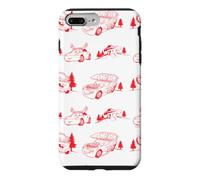 Disney and Pixar's Cars Radiator Springs Christmas Pattern Case for iPhone 7 Plus/8 Plus