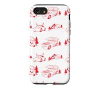 Disney and Pixar's Cars Radiator Springs Christmas Pattern Case for iPhone SE (2020) / 7/8