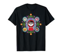 Disney and Pixar's Coco Miguel Colourful Florals T-Shirt