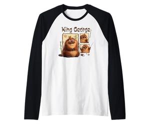 Disney and Pixar's Hoppers King George King of The Beavers Raglan Baseball Tee