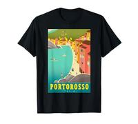 Disney and Pixar's Luca Portorosso Italia Poster T-Shirt
