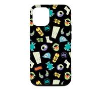 Disney and Pixar's Monsters, Inc. Monstropolis Icons Pattern Case for iPhone 12/12 Pro