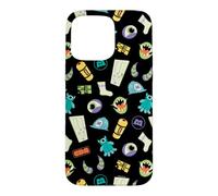 Disney and Pixar's Monsters, Inc. Monstropolis Icons Pattern Case for iPhone 15 Pro Max