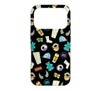Disney and Pixar's Monsters, Inc. Monstropolis Icons Pattern Case for iPhone 17 Pro