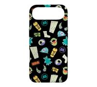 Disney and Pixar's Monsters, Inc. Monstropolis Icons Pattern Case for iPhone Air