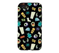 Disney and Pixar's Monsters, Inc. Monstropolis Icons Pattern Case for iPhone SE (2020) / 7/8