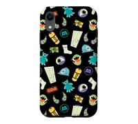 Disney and Pixar's Monsters, Inc. Monstropolis Icons Pattern Case for iPhone XR