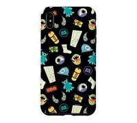 Disney and Pixar's Monsters, Inc. Monstropolis Icons Pattern Case for iPhone XS Max