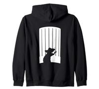Disney and Pixar's Ratatouille Chef Hat Remy Silhouette Zip Hoodie