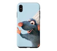 Disney and Pixar's Ratatouille Chef Remy Big Face Blue Case for iPhone XS Max