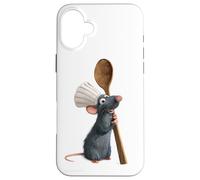 Disney and Pixar's Ratatouille Chef Remy Ready to Cook Case for iPhone 16 Plus