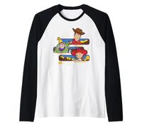Disney and Pixar's Toy Story 5 Jessie Buzz & Woody Western Raglan Baseball Tee