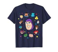 Disney and Pixar's Toy Story Buzz Lightyear Big Face Collage T-Shirt