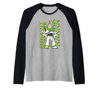 Disney and Pixar's Toy Story Buzz Lightyear Groovy Logo Raglan Baseball Tee