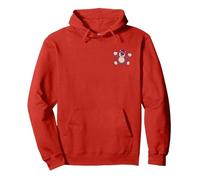 Disney and Pixar's Toy Story Lotso Pocket Logo Pullover Hoodie, Adult Unisex, Red, Medium