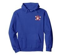 Disney and Pixar's Toy Story Lotso Pocket Logo Pullover Hoodie, Adult Unisex, Royal Blue, X-Large