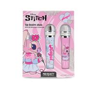 Disney Angel Lip Balm Duo Strawberry Blueberry Fragrance Microphone Design | Lilo & Stitch 5ml x 2 (0.17fl oz) Lip Balm Set, Cruelty Free, Officially Licensed Product, Mad Beauty
