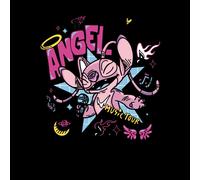 Disney Angel Unisex T-Shirt - Black - 4XL