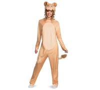 Disney Animated Lion King Adult Nala Jumpsuit Fancy Dress Costume Small/Medium