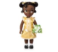 Disney Animators' Collection Tiana Doll - The Princess & The Frog - 16 Inch Toy Figure Authentic Store Doll for Kids and Collectors Fully Posable wi