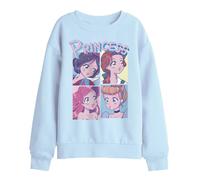 Disney Anime Four Box Kids Sweatshirt, Light Blue, 5-6