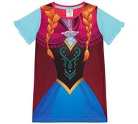 Disney Anna Frozen Short Sleeved Dress Up Nightie/Nightdress 3-4yrs