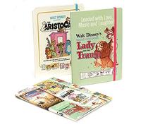 Disney Anniversary Poster Pack of 3 Journal Notebooks (Aristocats, Lady and the Tramp, Bambi, Dumbo)