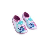 Disney Lilo & Stitch Girls Pink Angel Aqua Shoes | Turquoise Water Sandals with Textured Sole & Pull-On Design | Beach Poolside Summer Footwear Merch - 12 UK Child