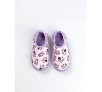 Disney Minnie Mouse & Daisy Girls Light Pink Aqua Shoes | Purple Sole Water Shoes with Pull-On Tab | Lightweight Beach Footwear | Pool & Holiday Beachwear Merch