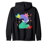 Disney Ariel Numbers "2" Second 2nd Birthday Party Gift Zip Hoodie