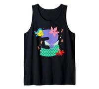 Disney Ariel Numbers "3" Third 3rd Birthday Party Gift Tank Top