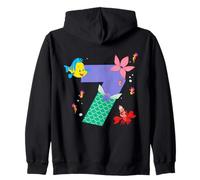 Disney Ariel Numbers "7" Seventh 7th Birthday Party Gift Zip Hoodie