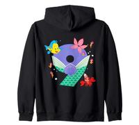 Disney Ariel Numbers "9" Ninth 9th Birthday Party Gift Zip Hoodie