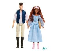 Disney Ariel & Prince Eric Movie Dolls Mattel Genuine Quality