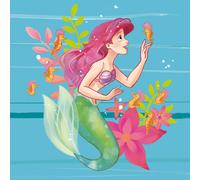 Disney Ariel wallpaper Little Friends wall mural 250x280cm blue girls bedroom