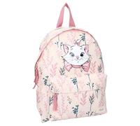 Disney Aristatti Cat Backpack Marie Cat - Made For Fun - Backpack for Girls School Kindergarten - Pink - Size 31 x 22 x 9 cm