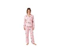 Disney Aristocats Button Up Pyjama In Pink Pink
