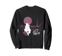 Disney Aristocats Duchess And O'Malley Paris Skyline Sweatshirt