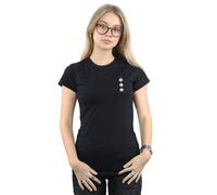 Disney Women's Aristocats Marie Breast Print Cotton T-Shirt in Black | Size: Small Disney Black S