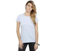 Disney Aristocats Marie Breast Print Cotton T-Shirt In Grey Grey M