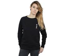 Disney Aristocats Marie Breast Print Sweatshirt In Black Black