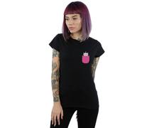 Disney Aristocats Marie Chest Cotton T-Shirt In Black Black