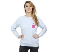 Disney Aristocats Marie Chest Sweatshirt In Grey Grey L